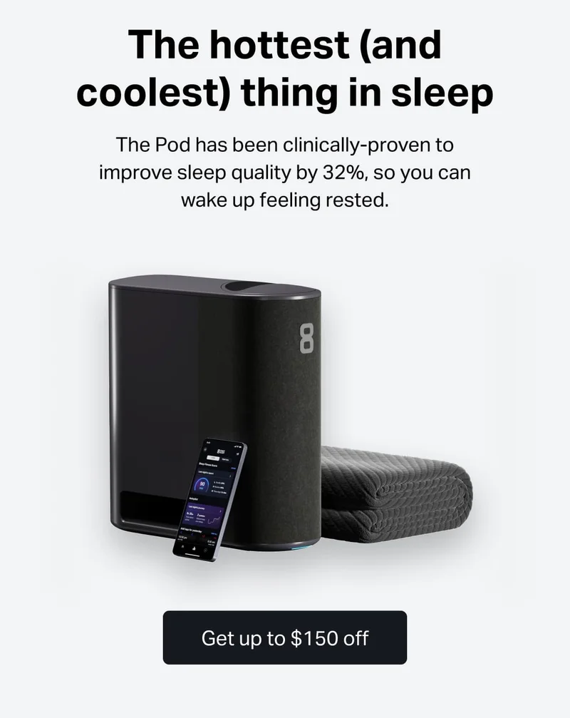 The Pod is the hottest (and coolest) thing in sleep