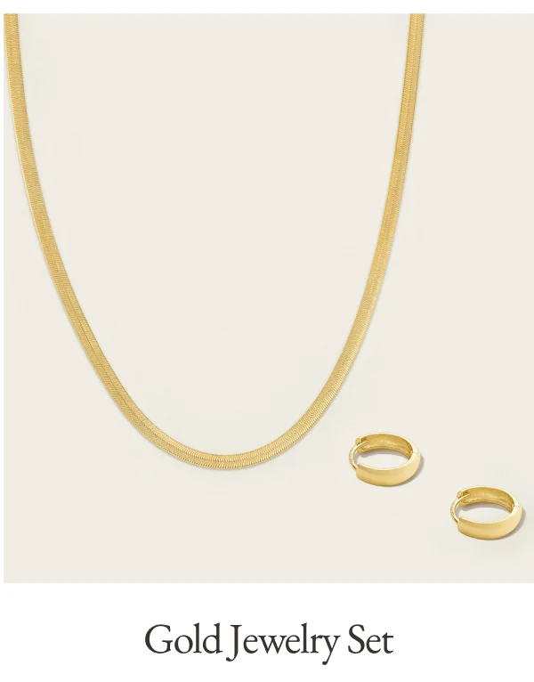 The Gold Statement - Jewelry Set