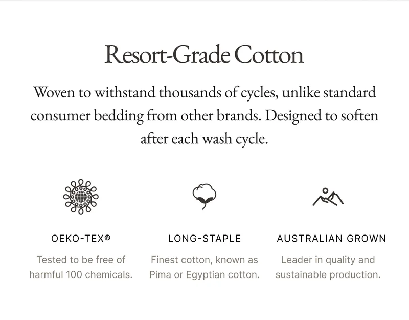 Resort-Grade Cotton