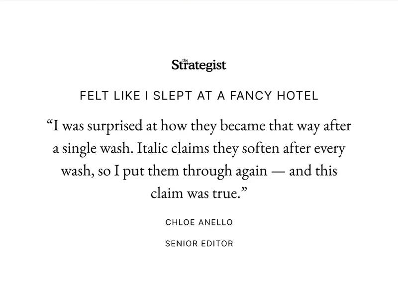 Felt like i slept at a fancy hotel