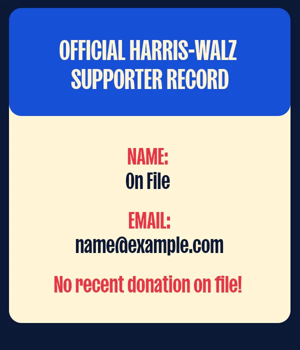 Official Supporter Record