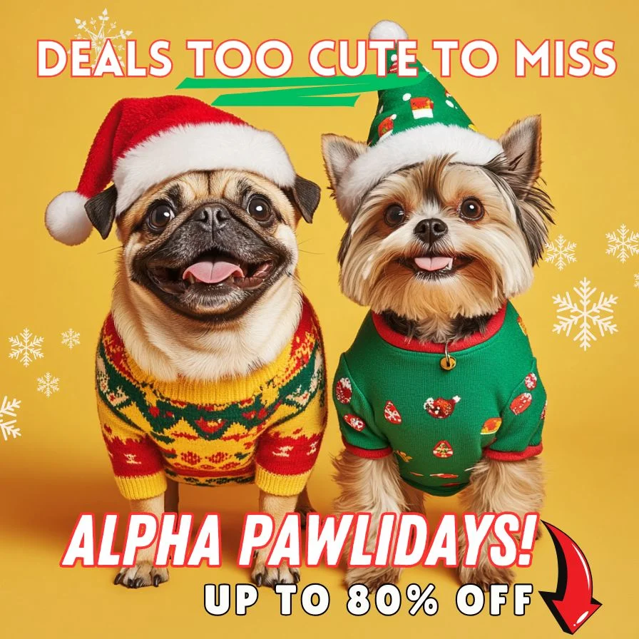 Alpha Pawlidays are here