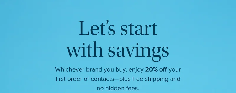 Let's start with savings