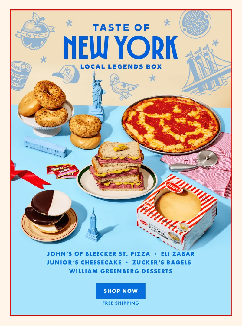 Taste of New York Local Legends Box Taste of New York Local Legends Box