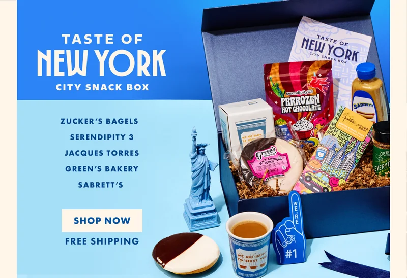 Taste of New York City Snack Box Taste of New York City Snack Box