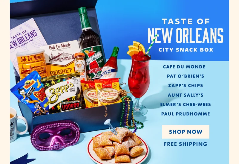 Taste of New Orleans Snack Box Taste of New Orleans Snack Box