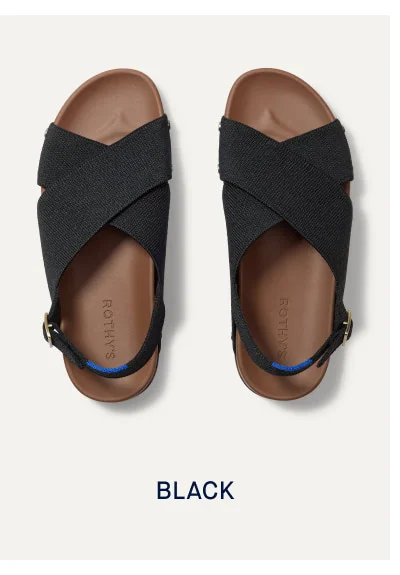 Weekend Sandal-Black