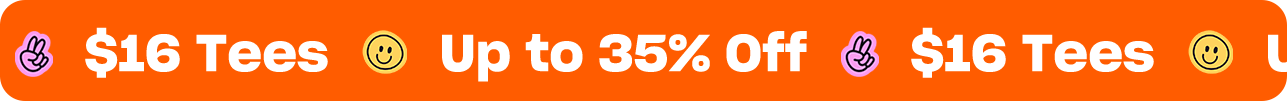$16 Tees Up to 35% Off