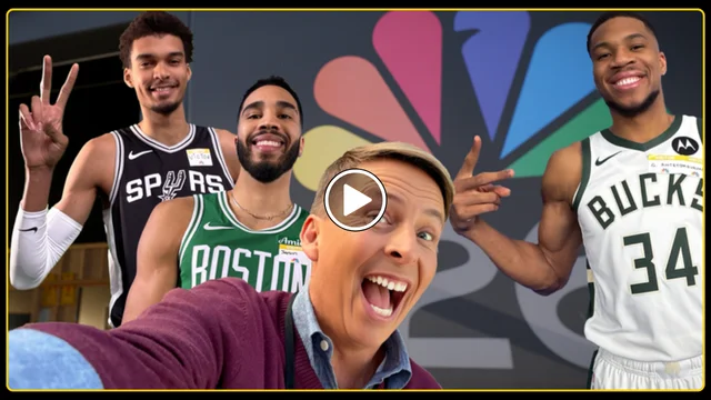 Image of Jayson Tatum, Giannis antetokounmpo & Victor Wembanyama