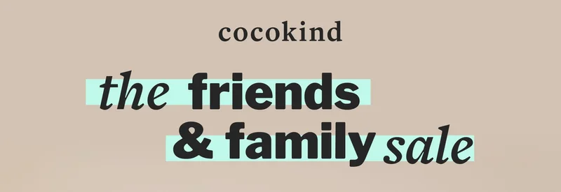 the friends & family sale