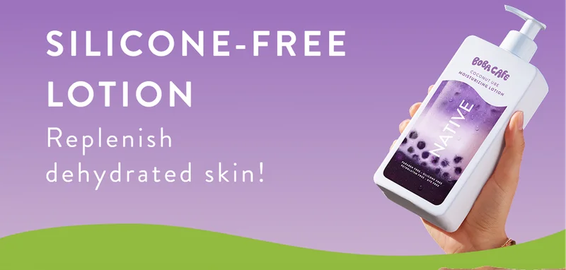 Silicone free lotion. Replenish dehydrated skin!