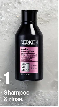 acidic color gloss shampoo
