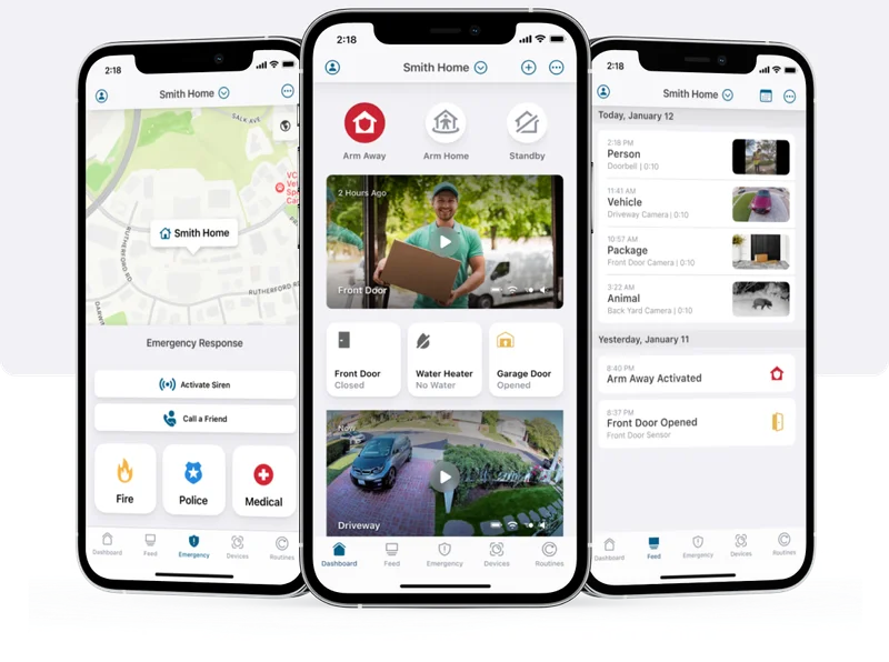 Arlo Monitoring in app