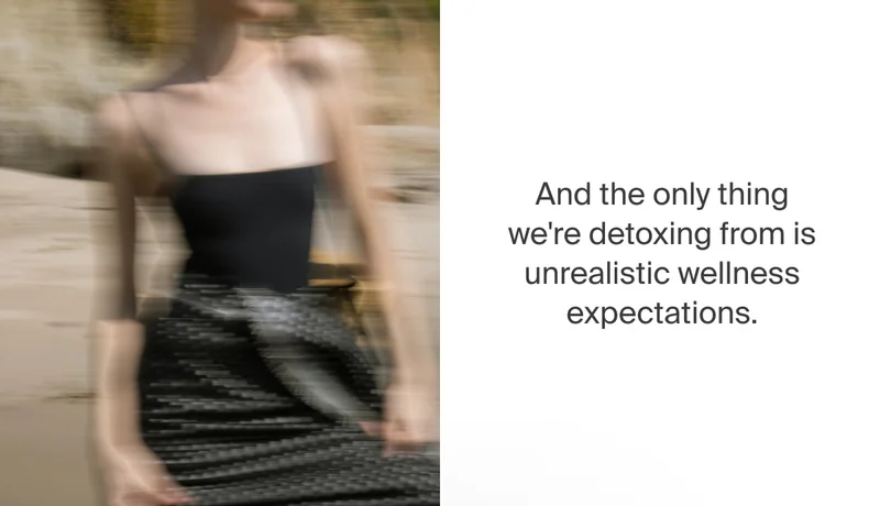 Blurry woman on the beach.