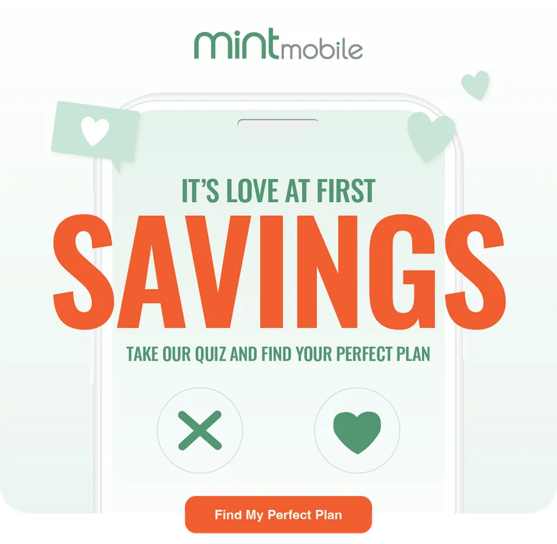 It's love at first savings - Take our quiz and find your perfect plan