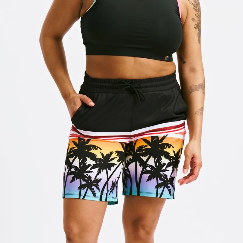 Image of Swim 9" Lined Board Shorts - Hawaiian Heat