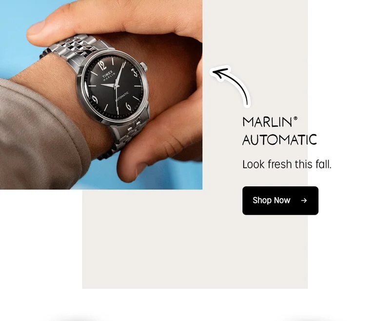 MARLIN AUTOMATIC | Look fresh this fall. | Shop Now