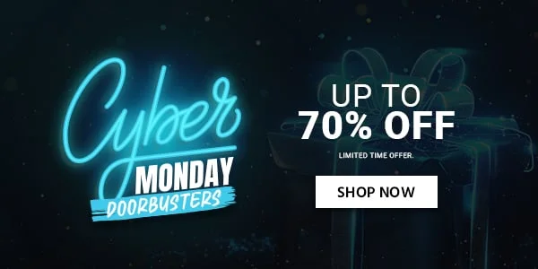 Cyber Monday Doorbusters. Up To 70% Off. Shop Now.