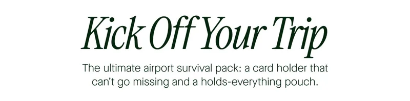 Kick Off Your Trip