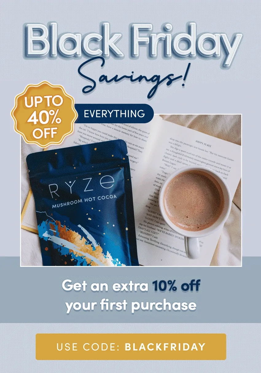 Black Friday savings! Up to 40% off everything | Get an extra 10% off your first purchase. Use code: BLACKFRIDAY