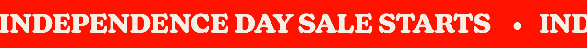 Independence Day Sale Starts