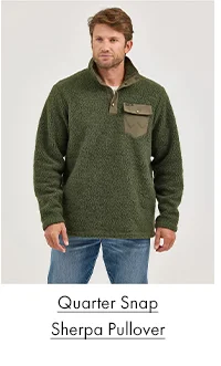 Quarter Snap Sherpa Pullover