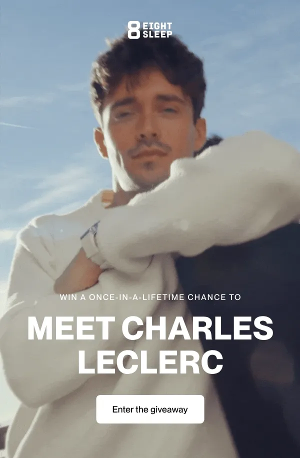 Win a once-in-a-lifetime chance to meet Charles Leclerc