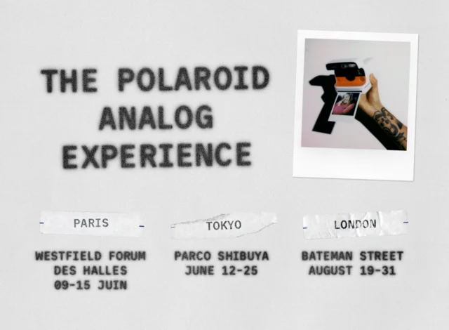 Digital-free walking tour: The Polaroid Analog Experience