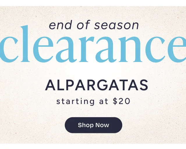 Shop End of Season Clearance - Image