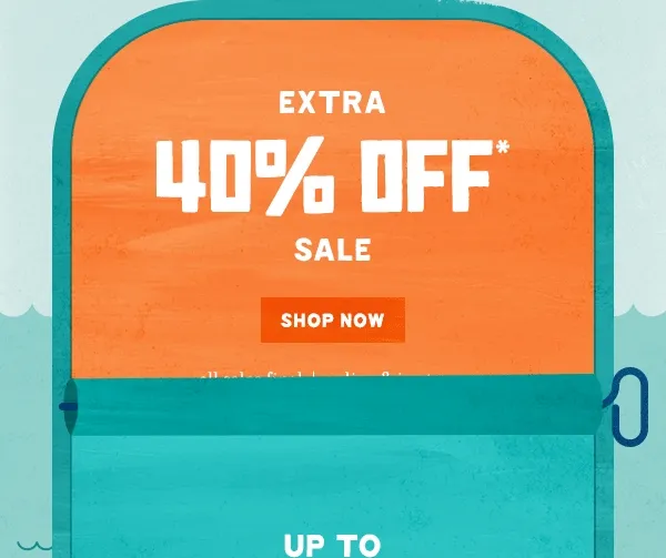 Ends Tonight! The Memorial Day Event Shop Now Extra 40% Off Sale