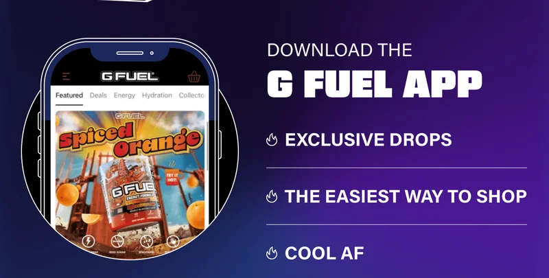 Download the G FUEL App