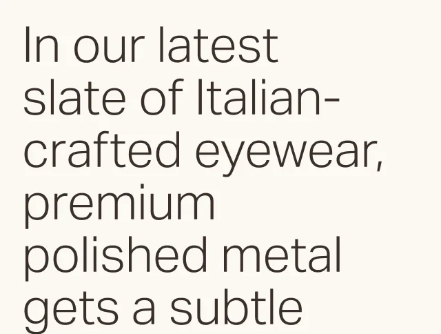 Italian Crafted
