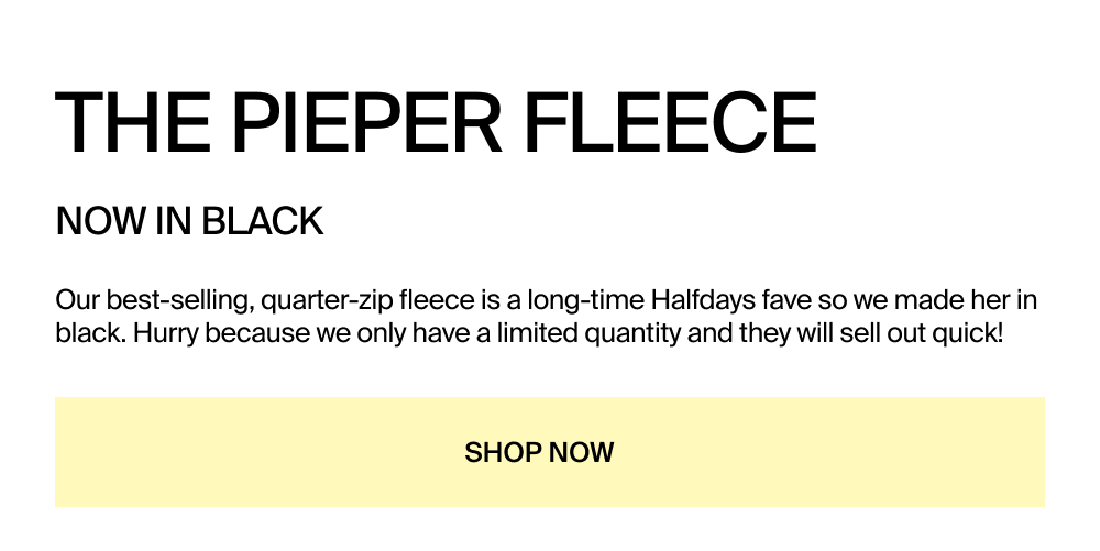 Shop the Black Pieper Fleece