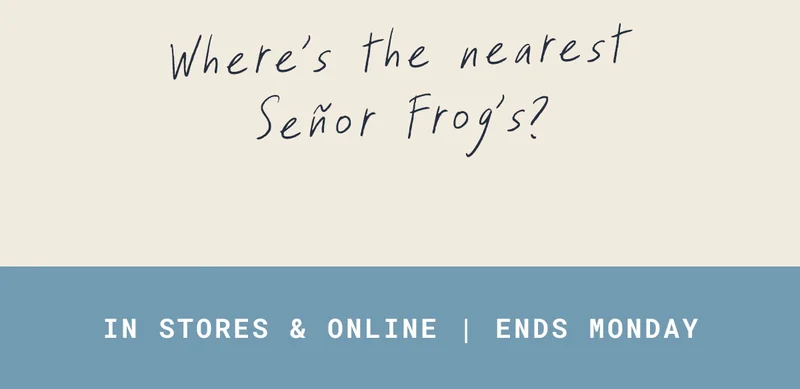 Where's the nearest Senor Frogs?