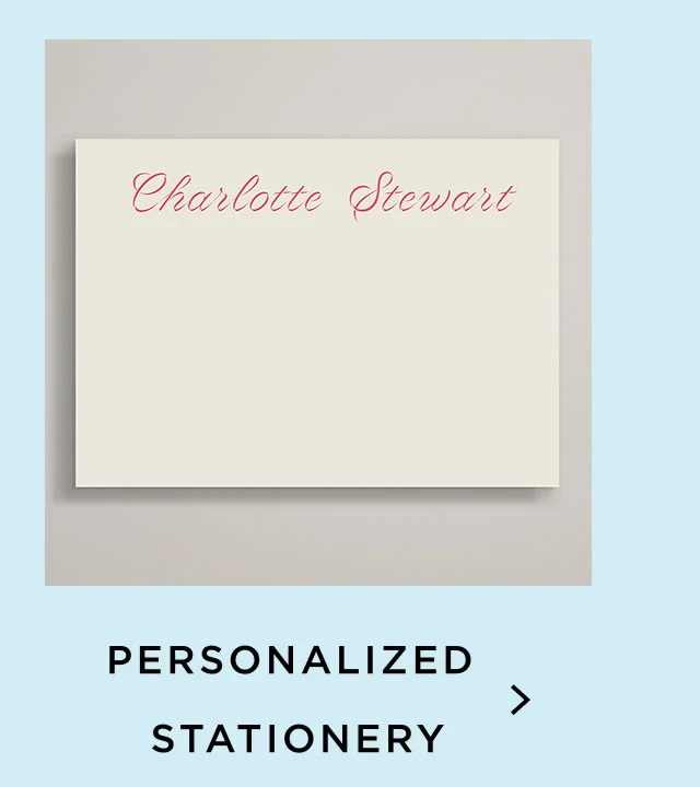 Personalized Stationery