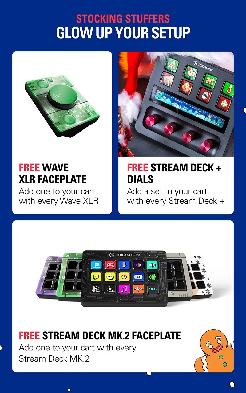 STOCKING STUFFERS: GLOW UP YOUR SETUP