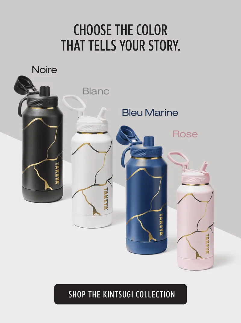 Choose the color that tells your story. | Noire | Blanc | Bleu Marine | Rose | Shop the Kintsugi collection