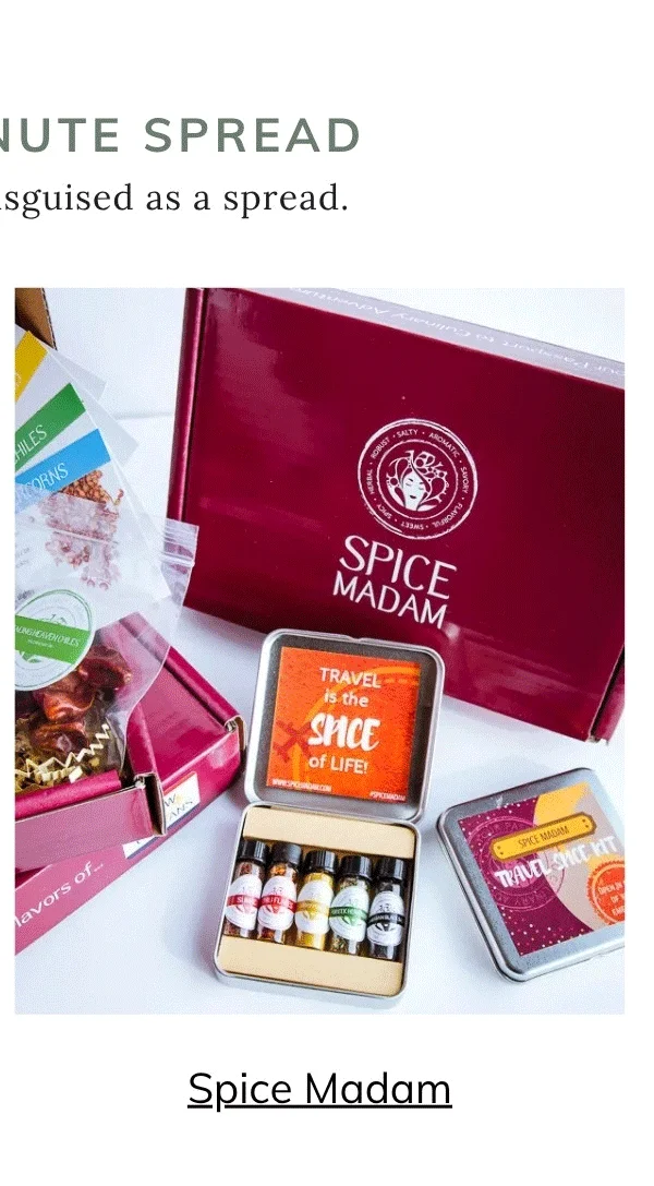 Curated box of spices