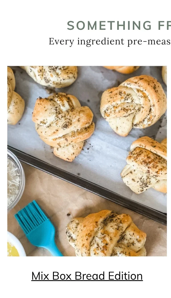 Make Fresh Baked Homemade Bread with Mix Box!