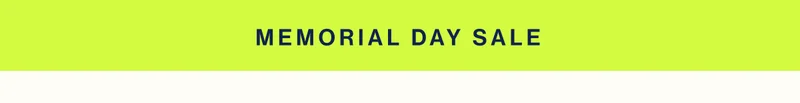 Memorial Day Sale