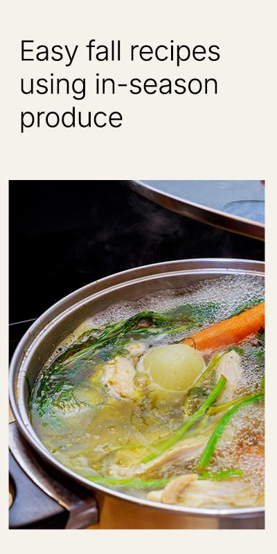 Easy autumn recipes