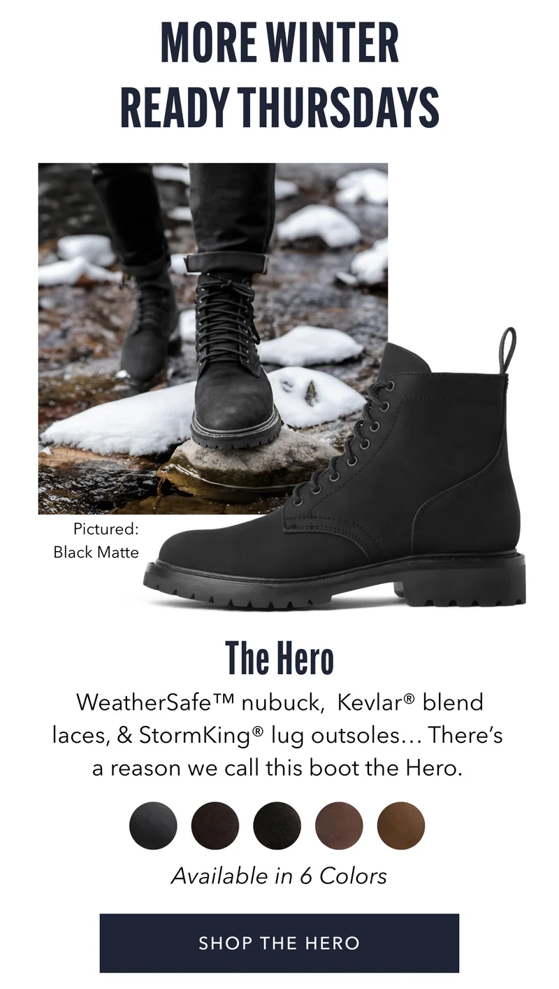 More Winter Ready Thursday