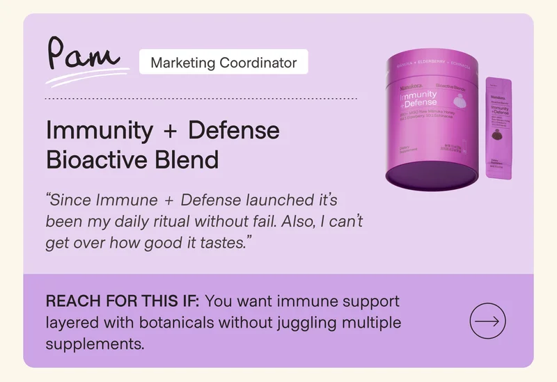 SHOP IMMUNITY + DEFENSE
