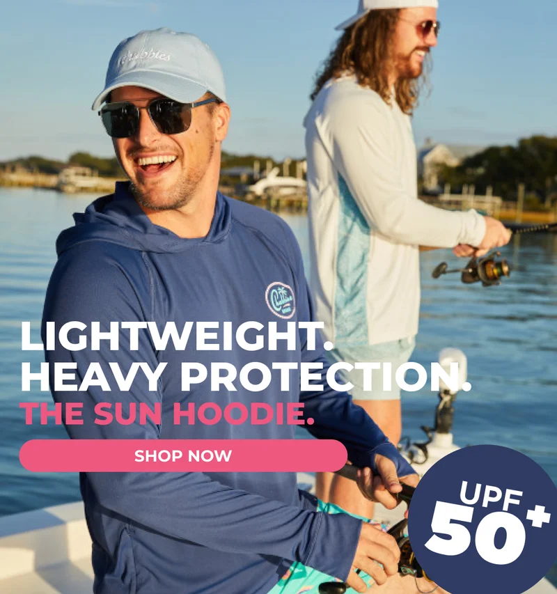 THE SUN HOODIE. Lightweight. Heavy Protection.