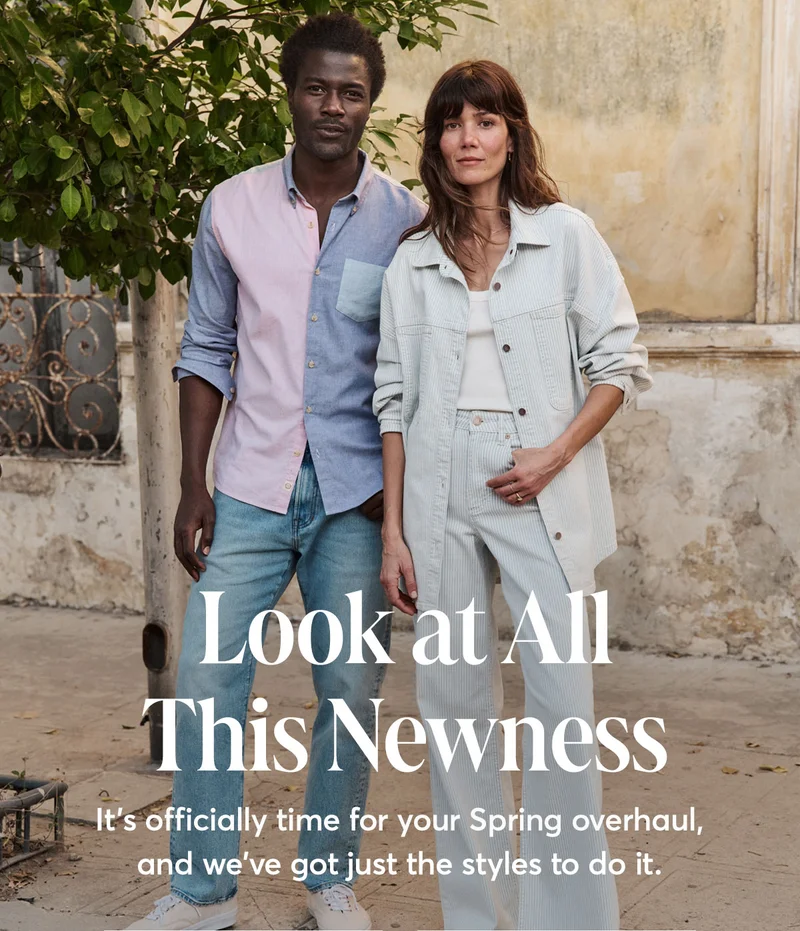 We sure did miss your clothes