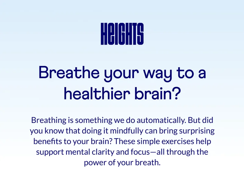 Breathe your way to a healthier brain?