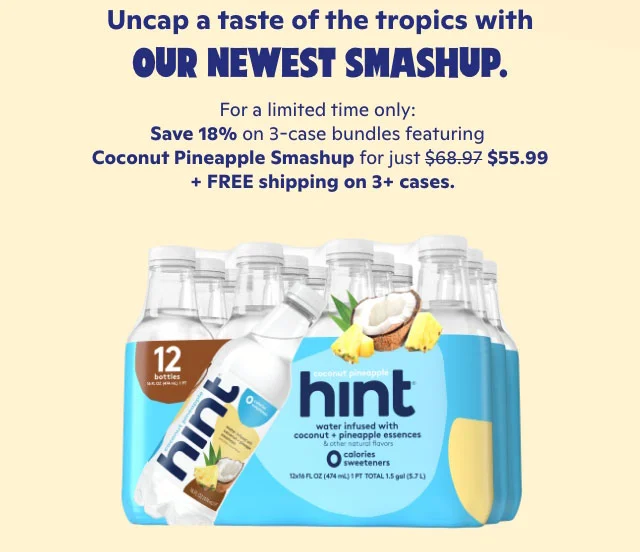 Uncap a taste of the tropics with our newest Smashup.
