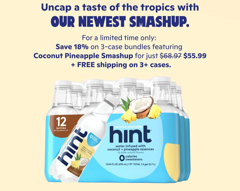 Uncap a taste of the tropics with our newest Smashup.