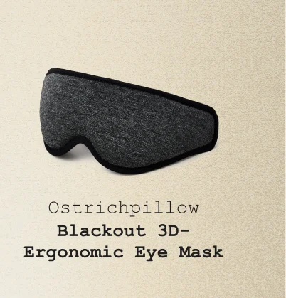 Blackout 3D-Ergonomic Eye Mask