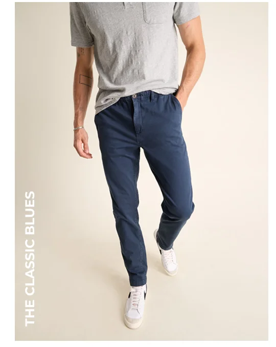 Originals Stretch Twill Pant: The Classic Blues
